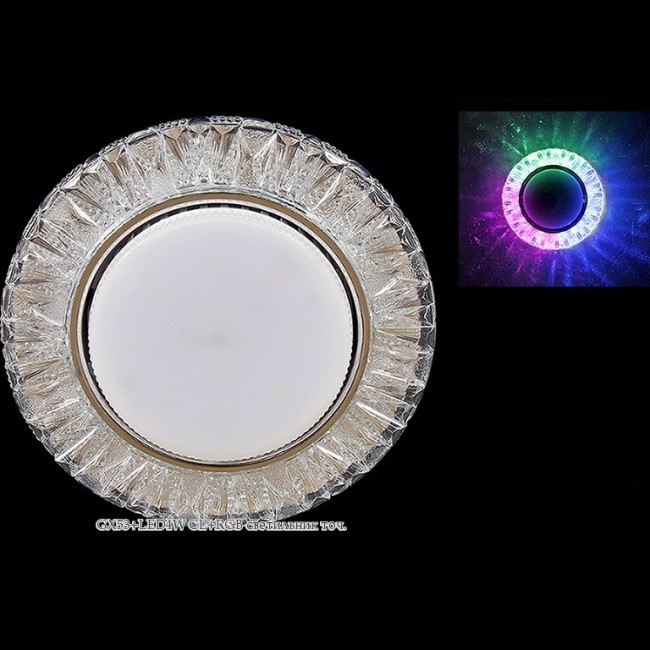 Светильник ЭЛЕКТРА 53618-9.0-001LF GX53+LED4W PK