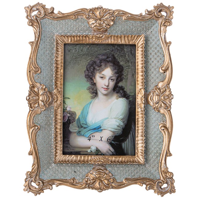 ФОТОРАМКА 504-387 КОЛЛЕКЦИЯ "РОКОКО" 19*3,6*24,8 СМ