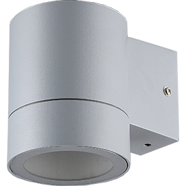 Светильник 8003A влагозащ. метал серый мат IP65 2*GX53 FG53C1ECH