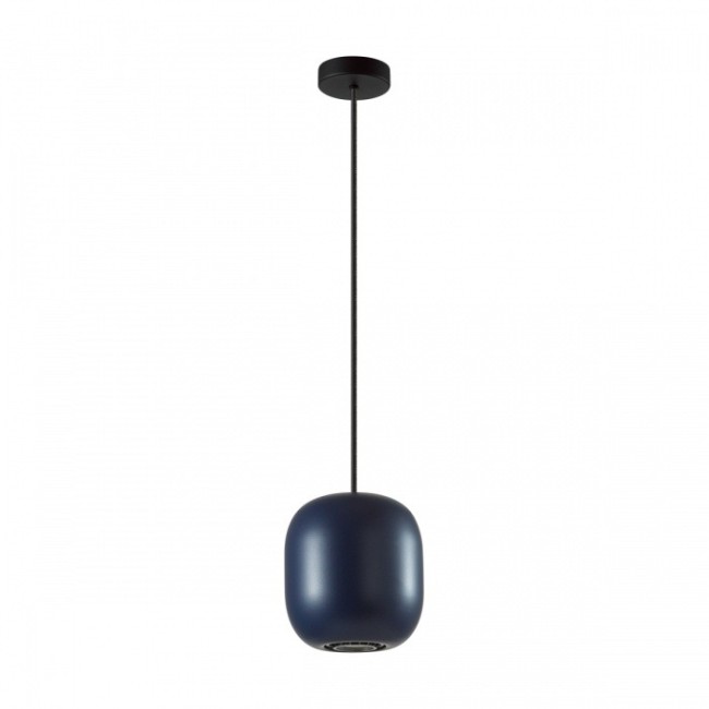 Подвес 5060/1CA PENDANT ODL24 313 темн.синий/черныйметалл GU10 LED 4W COCOON