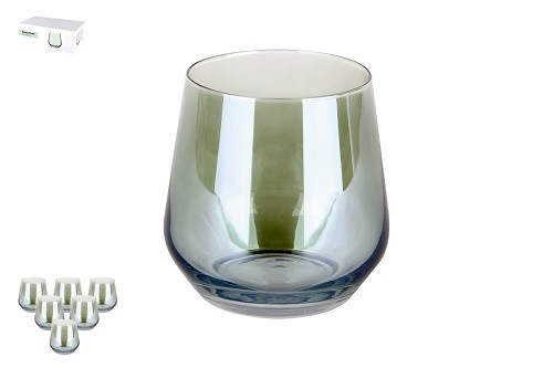 Набор бокалов 1/6 420мл Green 6983 271650