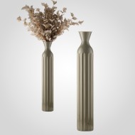 Интерьерная Металлическая Напольная Темно-Серая Ваза 85 см SP19TE719-GRY