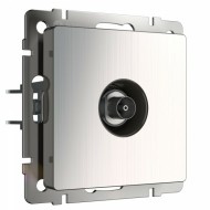 ТВ-розетка оконечная глянцевый никель W1183002