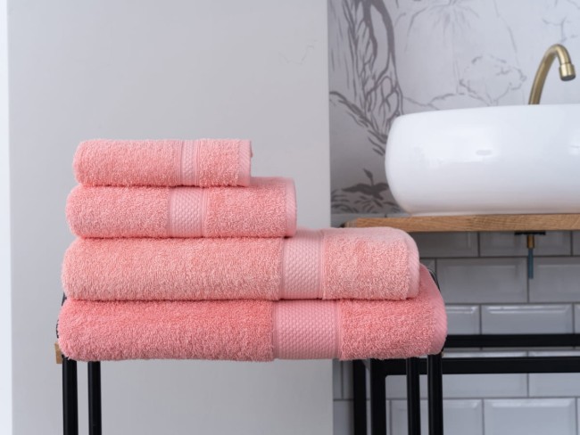 Полотенце Однотонное 70X140 Miranda Soft Коралловый 8680943039620