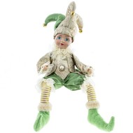 Игрушка набивная с муз и движ "Клоун", L15 W12 H50/25 см 807219