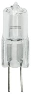 Лампа галогенная UNIEL JC G4 12V 20W прозрачная JC-12/20/G4 CL 156435