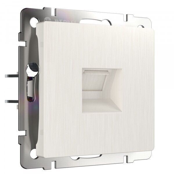 Розетка Ethernet RJ-45 перламутровый рифленый W1181013