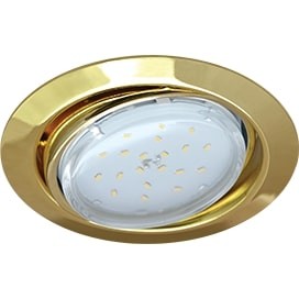 Точечный светильник поворотный золото GX53 FT9073 FG5390ECB