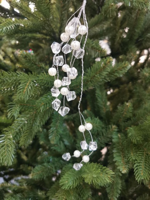 Подвеска со стразами 28 см артикул 8212 72566