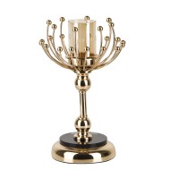 Подсвечник декоративный (без свечи) 9961038 16,5*14,5см (металл)