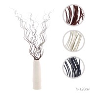 Сухоцвет набор 20 штук 120 см ветка белая /140570