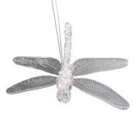 Украшение новогоднее "Стрекоза" 761570 L13,5 W8,5 H2 см