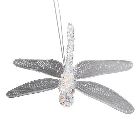 Украшение новогоднее "Стрекоза" 761570 L13,5 W8,5 H2 см