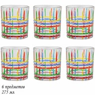 Набор из 6-ти стаканов 589-020 275мл стекло