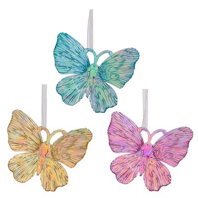 Украшение новогоднее "Бабочка", L11 W3 H9,5 см 812465