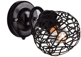 Бра РС20720 BK+CR/1W "Космос"