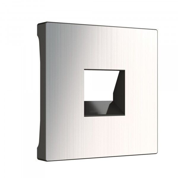 Накладка для розетки ПК глянцевый никель WL02-RJ-CP