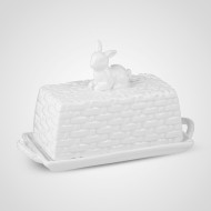 Масленка с кроликом плетенная RB3-0C20K009W
