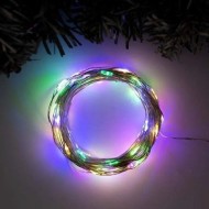 Гирлянда "Нить" роса, 10м, 100 LED, мульти 5198352