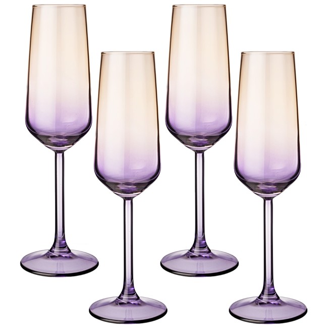 НАБОР БОКАЛОВ ИЗ 4 ШТУК "RAINBOW" 195МЛ 312-141