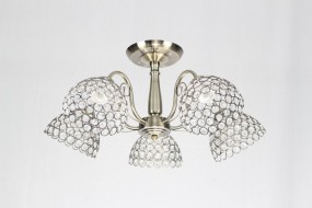 Люстра СФЕРА СВЕТА 465E/5 AB+AB