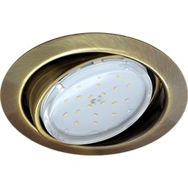 Точечный светильник поворотный GX53-FT9073 черн/бронза FN5390ECB