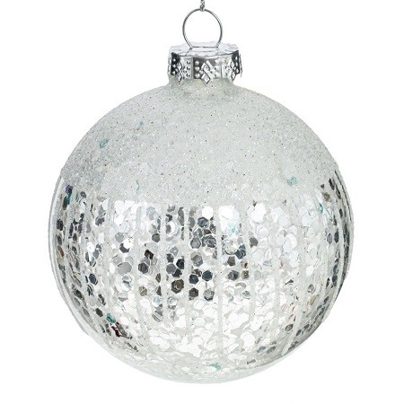 Украшение новогоднее "Шар" , D 8 см, L8 W8 H10 см 794410