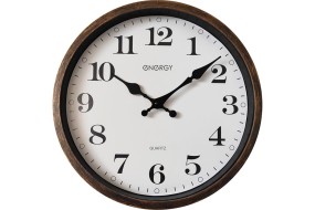 Часы настенные ЕС-146 30,5*4,4см (круглые)плавный ход,пластик 102256