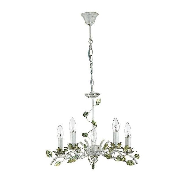 Светильник LN 3115/5 белый/зол. патина