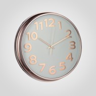 Часы Настенные Металлические Медные 35 см D2141TA