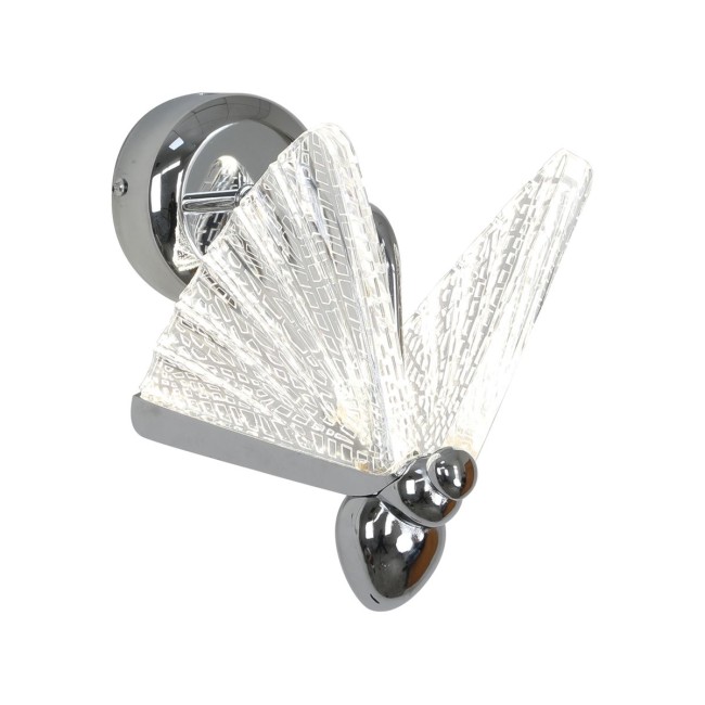 Бра 08444,02 Баттерфляй хром w17*13 h20 LED 6w (4000k)
