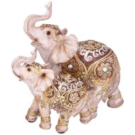 ФИГУРКА "СЛОНЫ" 15,5*10*16 СМ 79-221