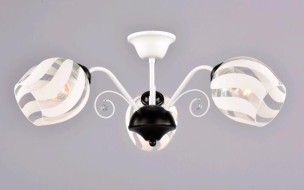 Светильник "Дабке" РС20993 WT+BK/3C