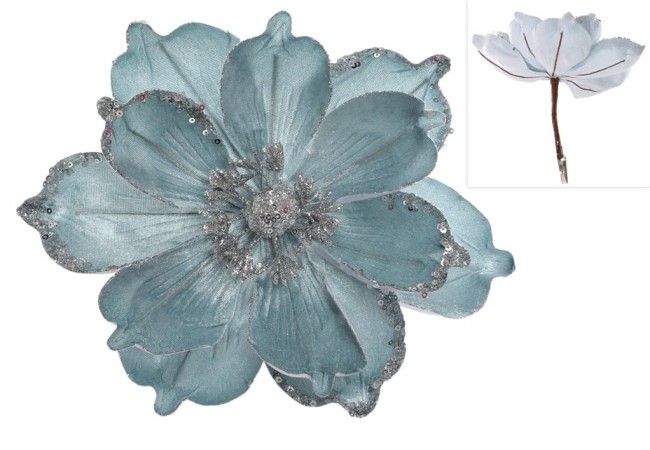 Магнолия (голубой) 807-143