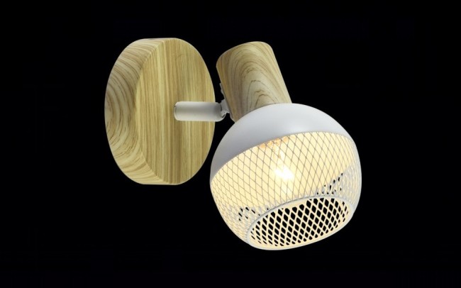 Светильник потолочный МС-DA6100/1 WD+WH (10) 01101684