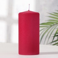 Свеча пенёк "Рубиновый бархат", 60*125см 1612218