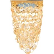 Точечный светильник ЭКОЛА CR1014 тонир/золото FT16RVECB