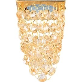 Точечный светильник ЭКОЛА CR1014 тонир/золото FT16RVECB