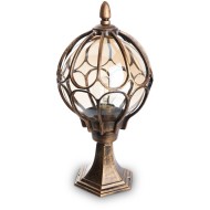 Уличный светильник PL3804 60W E27 IP44 черное золото 11365