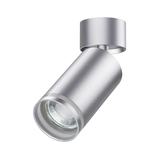 Светильник накладной 370887 OVER NT22 169 серебро IP20 GU10 9W 220V ULAR