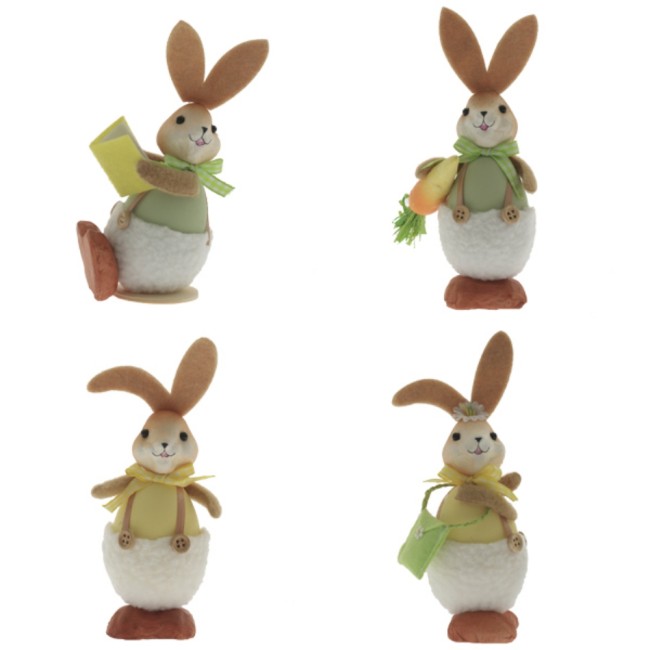 Фигурка декоративная "Заяц" 747617 L6 W5 H14 см