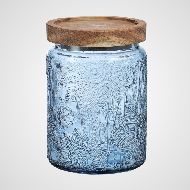 Банка для сыпучих Blue 00343