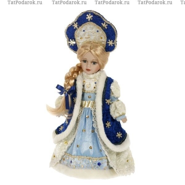 Декор новогодний "Снегурочка", 15*10*30см 17320