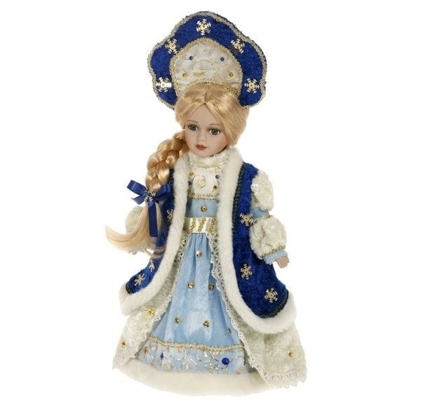 Декор новогодний "Снегурочка", 15*10*30см 17320