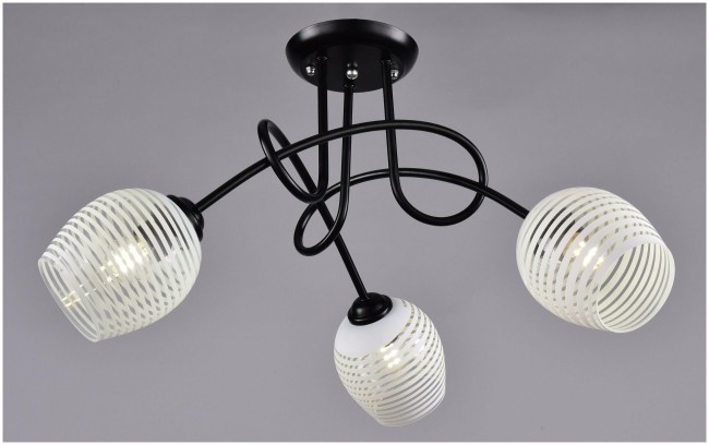 Светильник РС21349 BK+CR/3C