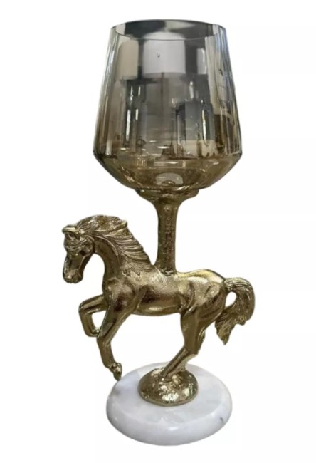 Подсвечник декоративный "Horse" 17*12*33см 69-21004