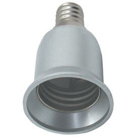 Переходник для ламп с цоколя E14 на E27 серебряный A4T17SEAY