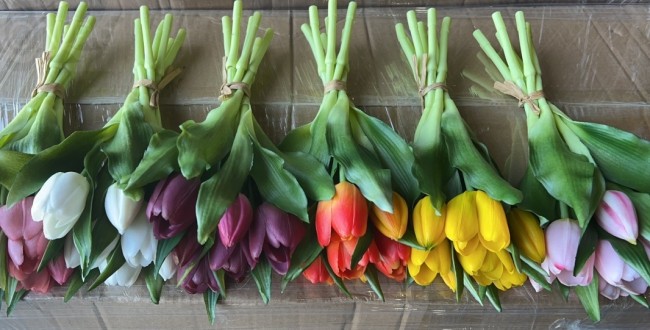 С тюльпан из силикона 2352-1