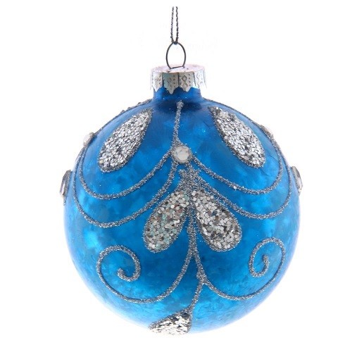 Украшение новогоднее "Шар", D 8 см, L8 W8 H8 см 746511