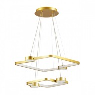 Светильник подвесной 5248/92L LEDIO LN23 035 матовое золото LED 92W 4558Лм 220V SHERIDAN